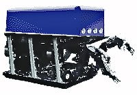 Underwater remotely operated vehicle (ROV)