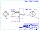 A28-150-F fan-cooled motor dimensional drawing