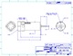A28-400-F fan-cooled motor dimensional drawing